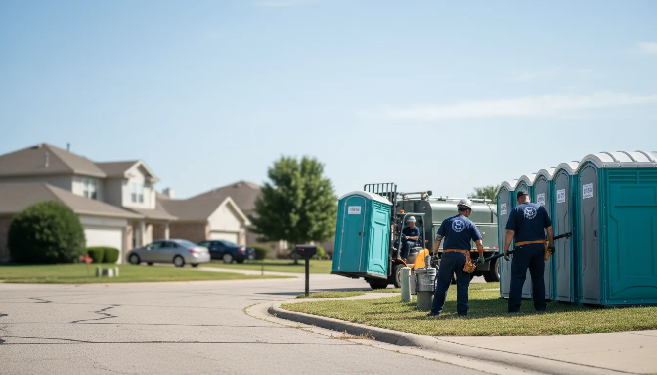 Porta Potty Rental in Sulphur Rock, AR near me